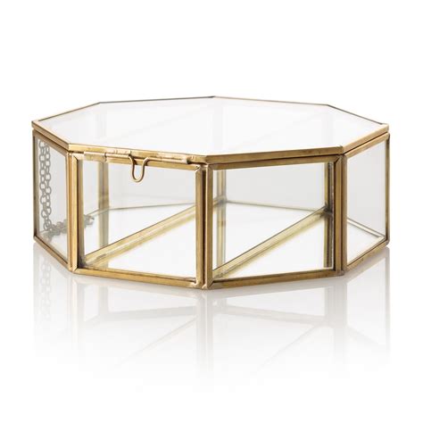 gold metal glass box|quality gold jewelry boxes.